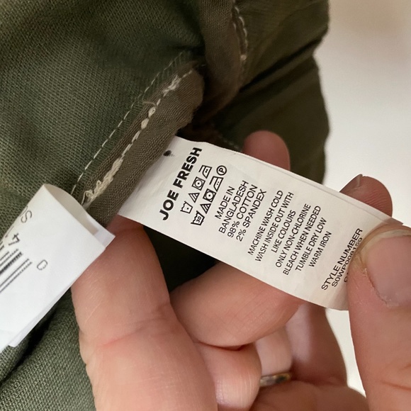 Joe Fresh Canvas Bomber Jacket - Picture 2 of 3